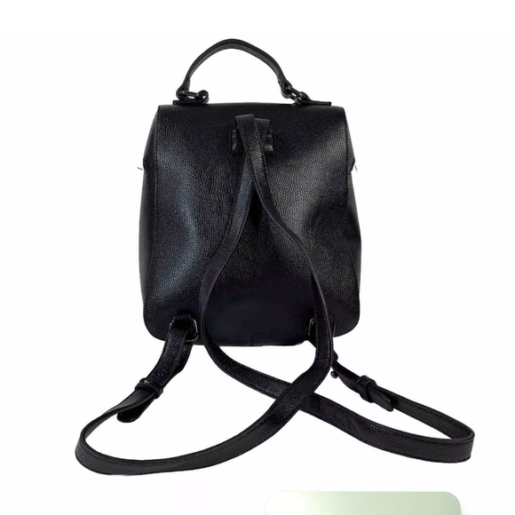 dream control leather backpack Black Faux Suede Baby Rebel Bag Meet the Black Faux Suede Baby Rebel Dream Bag DreamController Real Leather Backpack Convertible